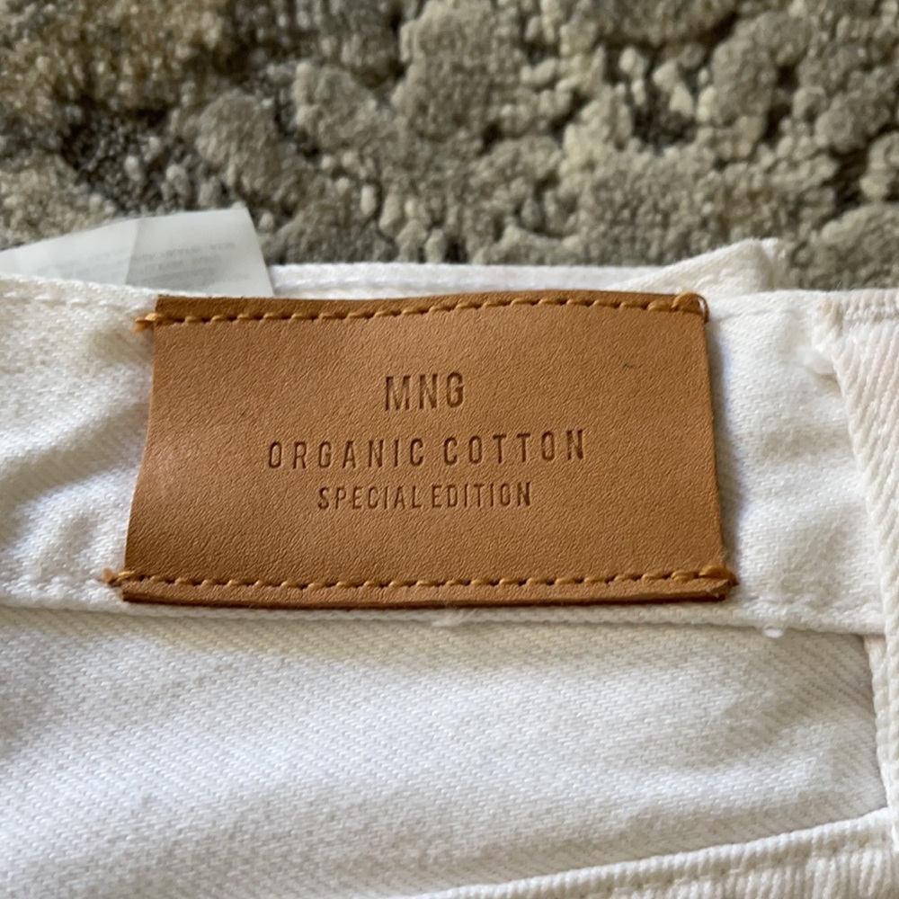 MANGO high waisted straight leg jeans - Picture 2 of 3